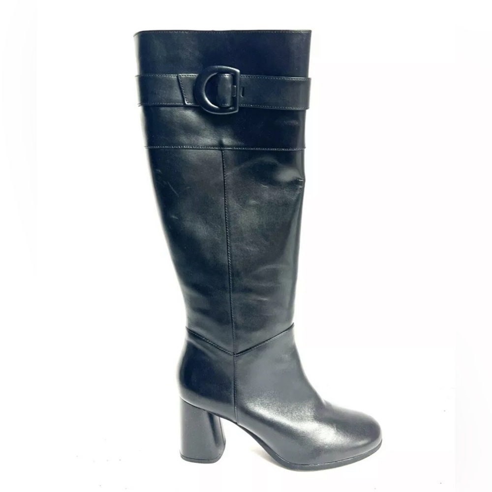Geox Womens Calinda Knee High Boot Black EU40 M US10